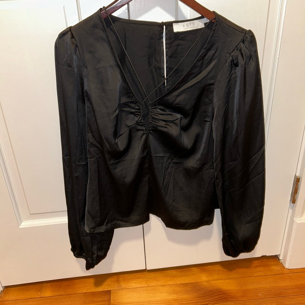 Black top with keyhole